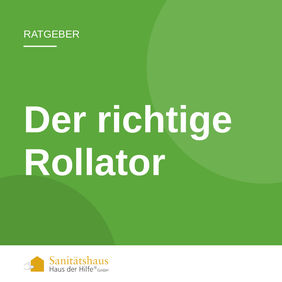 Beitragsbild: Der richtige Rollator – Sanitätshaus Haus der Hilfe